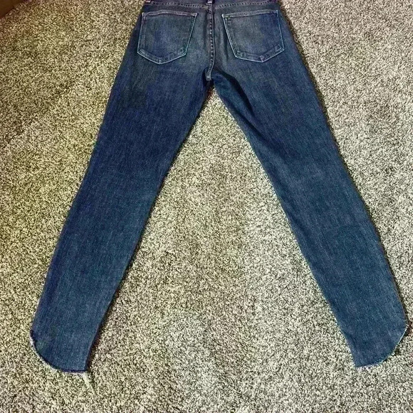 Frame Womens Denim Le High Skinny size 24 Tulip Hem In Astaire - Picture 8 of 9